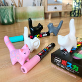 Primed & Ready - Paint Your Own Resin Cat! *WHITE*